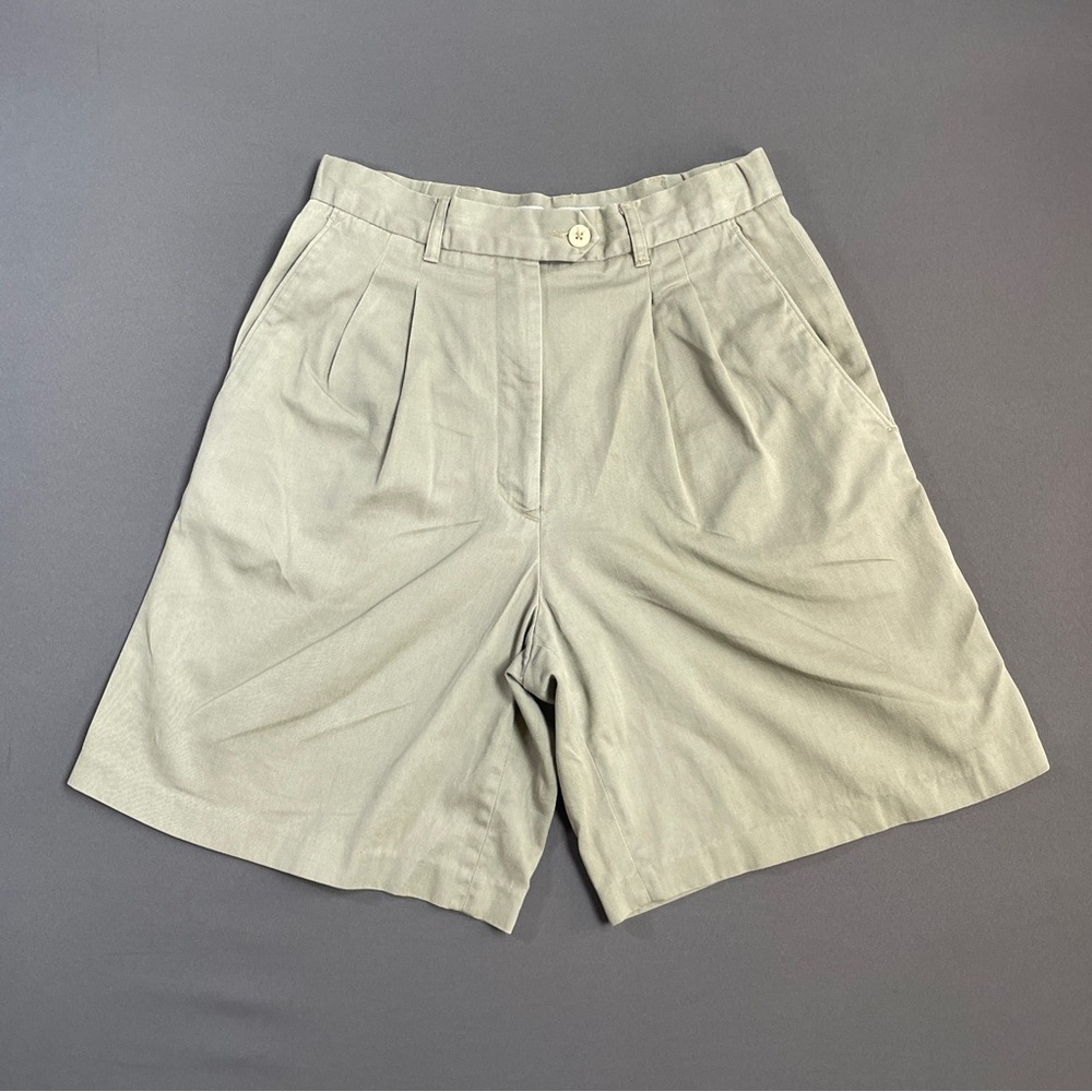 Elegant Olive Women's Bermuda Shorts